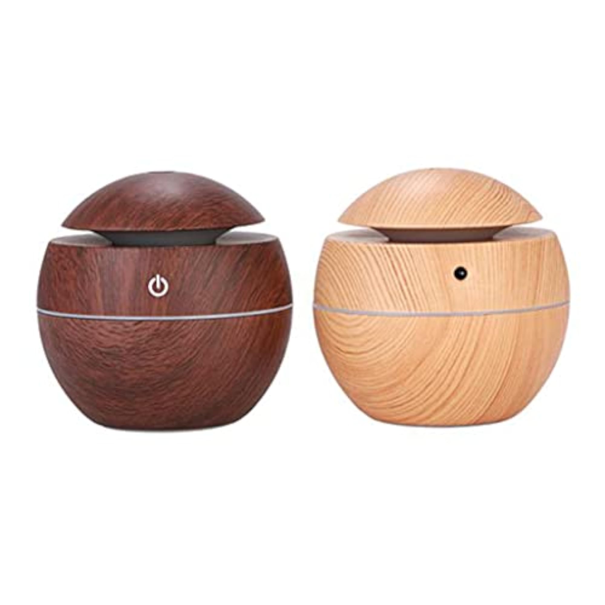 130Ml Wood Grain USB Air Mist Humidifier