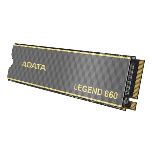 Image of ADATA 2TB Legend 860 PCIe Gen4 x4 M.2 2280 SSD Solid State Disk