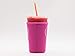Sok It Java Sok Iced Coffee & Cold Soda Insulated Neoprene Cup Sleeve (Bright Pink, Medium: 22-28oz)
