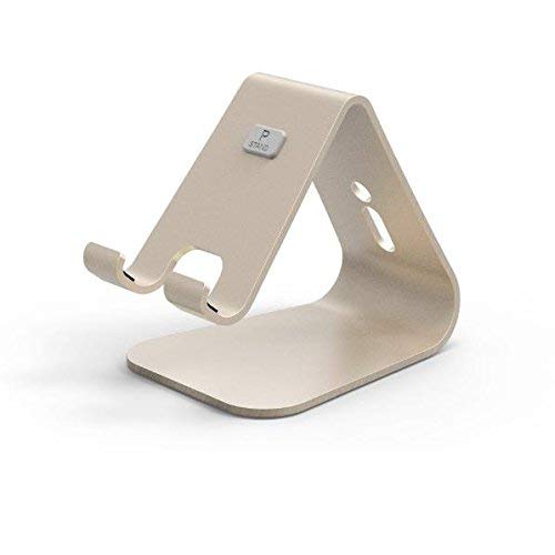 elago P2 Stand Champagne Gold - Premium Aluminum Ergonomic Angle Cable Management - for iPad and Tablet PC