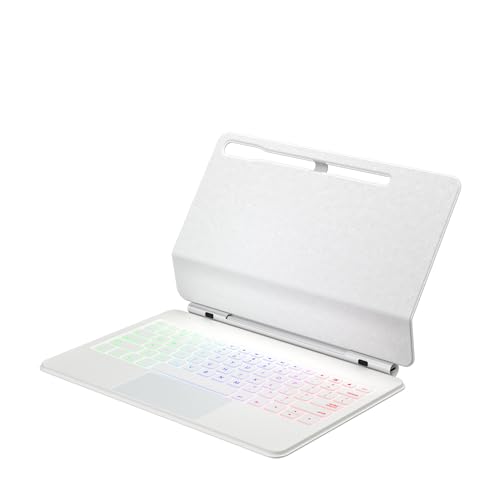 ProElite Magnetic Bluetooth TouchPad Keyboard case for Samsung Galaxy Tab S9 FE 10.9/S9/S8/S7 11 inch Tablet, Floating Cantilever Design with... - Image 6