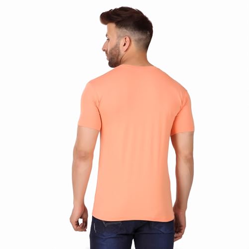 Image of ELYYORK Regular Fit Men's Causal T-shirt| T-Shirt| Causal T-Shirt|T-shirt for Daily Use
