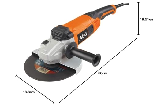 Meuleuse d'angle AEG WS 22-230 E anti redémarrage pour maçonnerie