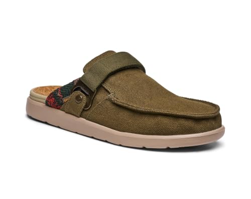Image of Sanuk Mens Happy Hour Lite | Bottle Opener Buckle | Slip On Shoes for Men | Mens Loafers | Removable EVA Insole