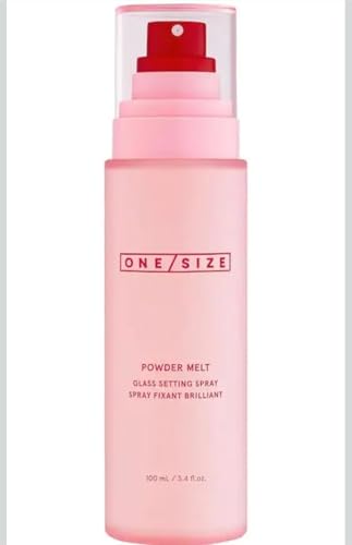 O/S Powdered Glass Setting Spray melt Hydrating Up to 12-Hour Makeup Wear Ultra-Smooth Finish. Size: (3.4 oz / 3.4 fl oz)