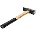 V-SEK Blacksmith Hammer 0000811-1000 Bladesmith Blacksmithing Forging Hammer Knife Making Metal Working Forge Tool Round Square Face Cross Peen with Steel Head Wooden Handle (2.2 lb / 1000 g)