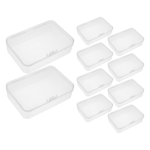 BESTOYARD 8 ݂̂铧ȃvX`bN̔ vX`bN̎[P[X ȍ ~jۑe PP Transpar