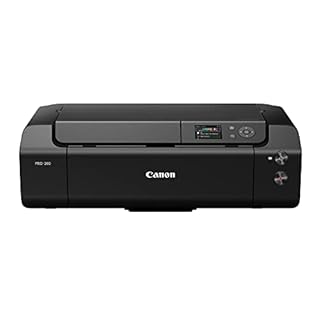 Canon imagePROGRAF PRO-300 Wireless Color Wide-Format Printer, Prints up to 13"X 19", 3.0" LCD Screen with Profession Print & Layout Software and Mobile Device Printing, Black, One Size