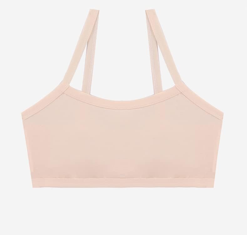 Girls' Lined Training Bra Cotton Cami Adjustable Straps for 9-14 Years - Image 8