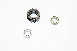 Steel Transmission Middle Gear For Axial Wraith, SCX10 & SCX10 II - 1Pc Set Black