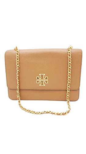 Sac à bandoulière marron Tory Burch 73505 Bark similicuir réglable femme