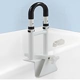 Non-Slip Comfortable Handle: Der Griff von Badewannen Einstiegshilfe für Senioren ist mit rutschfestem Gummi überzogen, was das Risiko eines Sturzes aufgrund von rutschigen Händen effektiv verhindert und die Sicherheit bei der Benutzung erhöht. Die Einstiegshilfe für die Badewanne humanisierte Design bietet nicht nur einen stabilen Griff, sondern sorgt auch für Komfort während des Gebrauchs,so dass Ihr Badeerlebnis mehr Spaß!