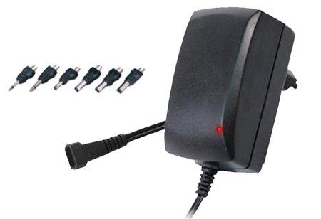 ALIMENTATORE SWITCH 9-24V 1500mA+6PLUG+USB