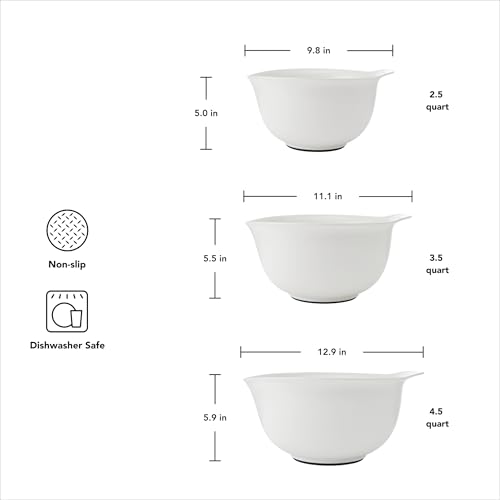 Image of KitchenAid Universal Nesting Plastic Mixing Bowls