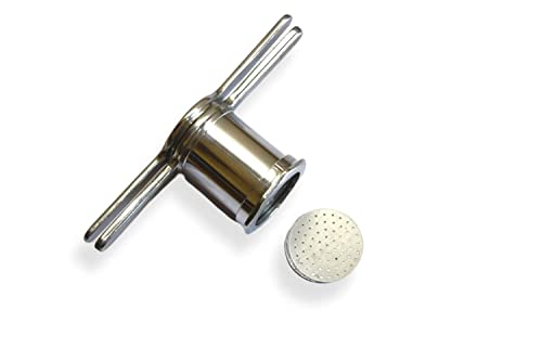 Image of Subaa Aluminium Food Masher | Idiyappam Sev Sancha Maker | Traditional Murukku Chakli Press Machine | Heavy Duty Manual | Stainless Steel Handle