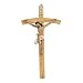 Produktbild F Fityle 8,7"Vintage Jesus INRI Wandkreuz Kruzifix Handgeschnitzte Heilige Religiöse