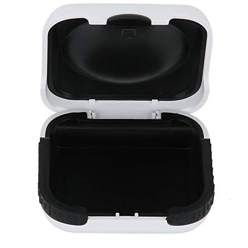 Wytino Estuche para audífonos, Estuche portátil portátil para Almacenamiento de protección para audífonos (Blanco) Cover