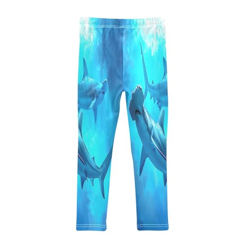 Toddler Girls Leggings Printed Yoga Pants Leggings Sea Sharks for Kids2