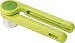 Joseph Joseph 20102 Helix Garlic Press Mincer Ergonomic Twist-Action Hand Juicer Stainless Steel, Green