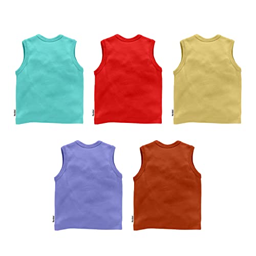 Image of Tinchuk Baby Boy's & Baby Girl's Printed T-Shirt /Jhabla /Nightsuits with Assorted Prints- Multi-Pack
