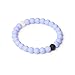 Lokai Awareness Bracelet, Silicone Bead Bracelet for Men and Women, Medium, 6.5 Inch