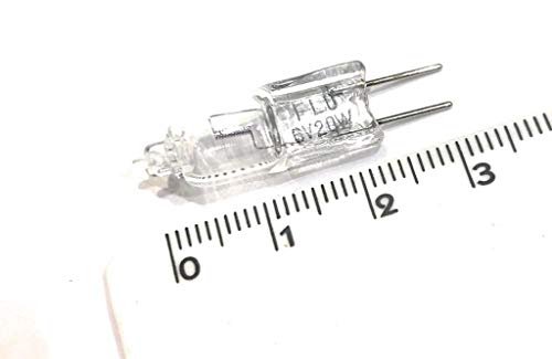 Lampadina alogena bispina 6 v 20 watt attacco g4