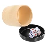 Tasse à dés - ces tasses à dés décoratives sont destinées aux jeux de table, aux jeux de société, aux divertissements en salle, etc., tasse à dés pour le jeu farkle