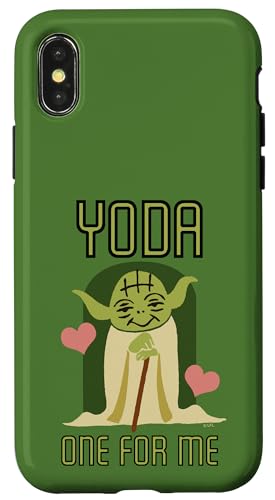 Coque iPhone X Star Wars Yoda One For Me : le cadeau de Saint-Valentin geek idéal