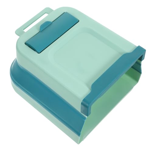 Caneca de basura plegable para puerta de gabinete, diseño ahorrador de espacio miniatura 1