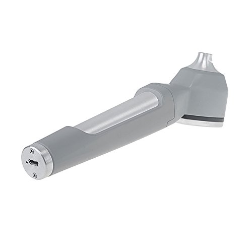 LED Otoskop LuxaScope Auris Otoscope inkl. Zubehör 3,7 Volt in grau Taschenformat
