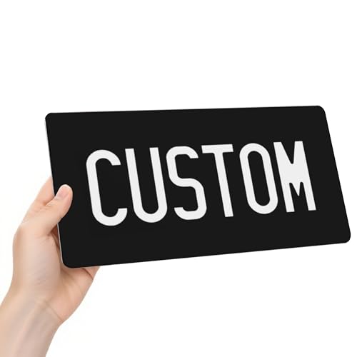 image for HOPELF Metal Custom License Plate - 6x12 Inch - Personalized License P