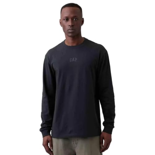 Image of Gap Men Standard Fit Long Sleeves Round Neck T-Shirt