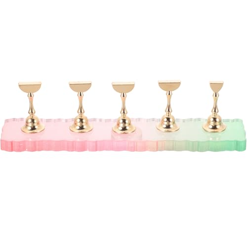 Soporte de Práctica para Uñas Acrílico con Base Gradiente miniatura 1