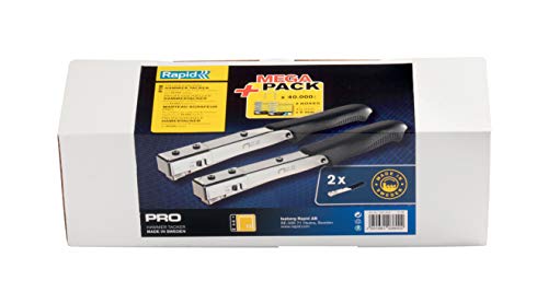 Rapid R19 Marteau agrafeur ergonomique pour fixation de bâche et isolant mince