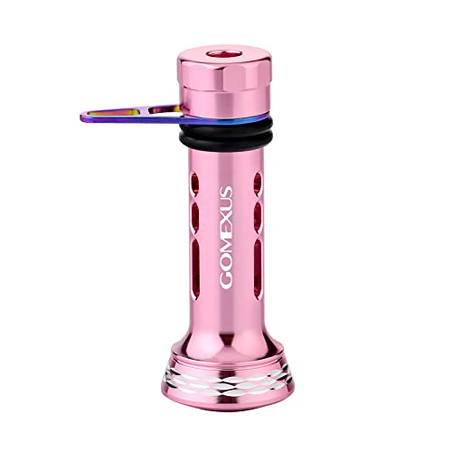 ゴメクサス R4-P リールスタンド 46mm スピニングリール 保護用 ダイワ (Daiwa)tと シマノ (Shimano)のリールに対応 アルテグラ イグジスト ステラ エギ掛け バランサー ランガン釣り 7.6g超軽量 釣り道具 簡単取り付け