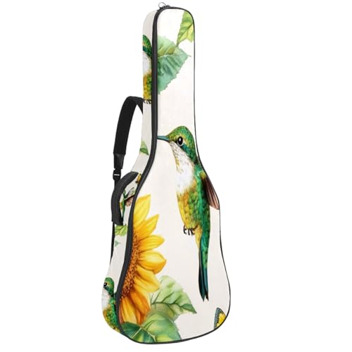 Sac à dos pour guitare basse et acoustique 109 cm étui Oxford imperméable