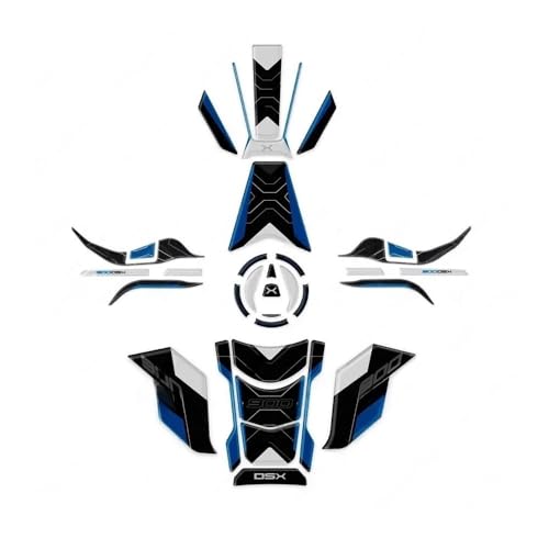 Protection réservoir autocollant en résine haut de gamme Valico 900DSX 2024