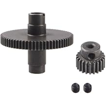 معدن Spur Diff تفاضلي الترس الرئيسي وتروس المحرك متوافق مع WLtoys 104001 1/10 أجزاء ترقية سيارة RC