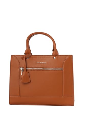 Image of Van Heusen Women Vogue Satchel Bag | Classic Style | Bags, Brown