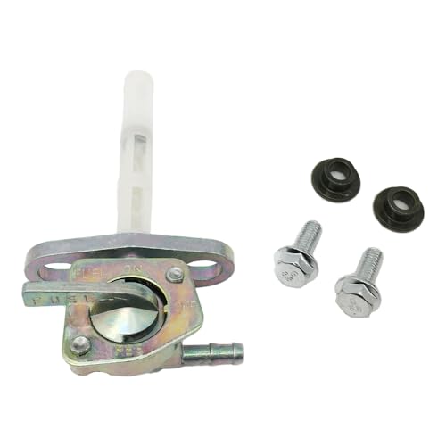 Image of Motorcycle Fuel Petcock Valve Compatible With Honda CRF50F 70F 80F 100F 150F 230F XR50R XR70R XR80R XR100R with Gas Oil Fuel Filter Tubing Fixed spring 16950-GCF-671 16950-GEL-701