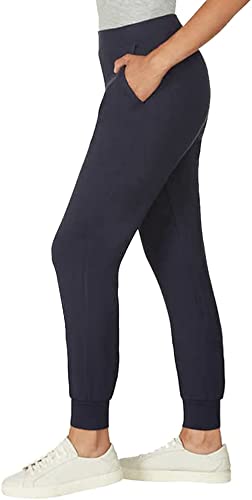 Matty M Women's Essential Comfort Jogger Pants, Navy, L2