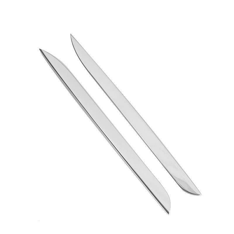 Xotic Tech Rear Bumper Lower Lip Cover Trim, Chrome Stainless Steel, Compatible with Camry SE XSE 2018-2024