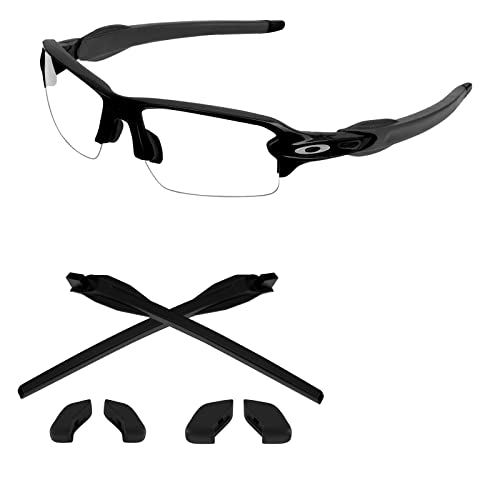 Tintart Replacement Rubber Kits Earsocks & Nosepieces Compatible with Oakley Flak 2.0 OO9295 | Flak 2.0 XL OO9188