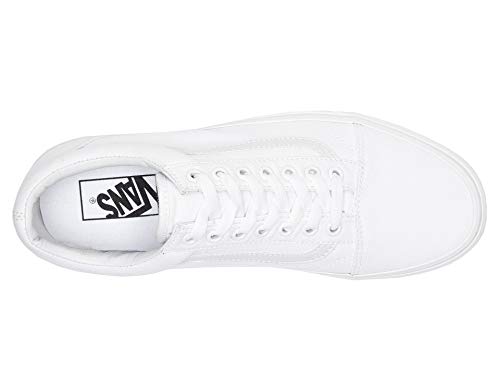 Vans Vans Old Skool True White True White (White),Size 10 Women/8.5 Men