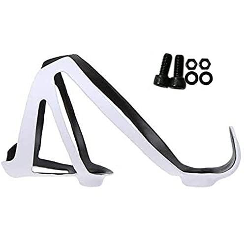 Porte gourde velo carbone ultra léger 20g blanc mat UD pour cyclisme de route