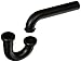 Jones Stephens P3892RB 1 1/4" 17-Gauge Oil Rubbed Bronze P-Trap, Bronze