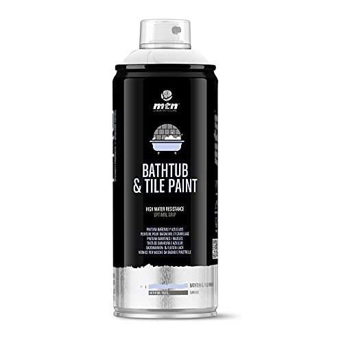 Montana Colors MTN PRO Pintura Bañeras y Azulejos BLANCO, Spray 400ml