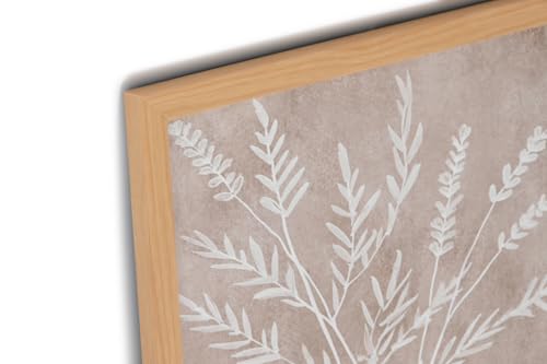 Set de tableaux jarrones en toile et bois pour entrée - 3
