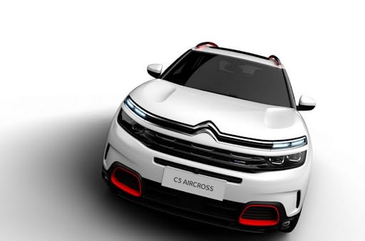 Image secondaire de Tapis de sol pour Citroen C5 Aircross à partir de 2018 (également Plug-in Hybrid) sur mesure, antidérapant, talonnette en caoutc