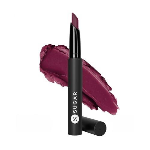 Image of SUGAR Cosmetics Matte Attack Lipstick for Women | Transferproof & Smudgeproof | Lasts upto 12hrs | Enriched With Jojoba Oil | 2gm - The Grandberries
